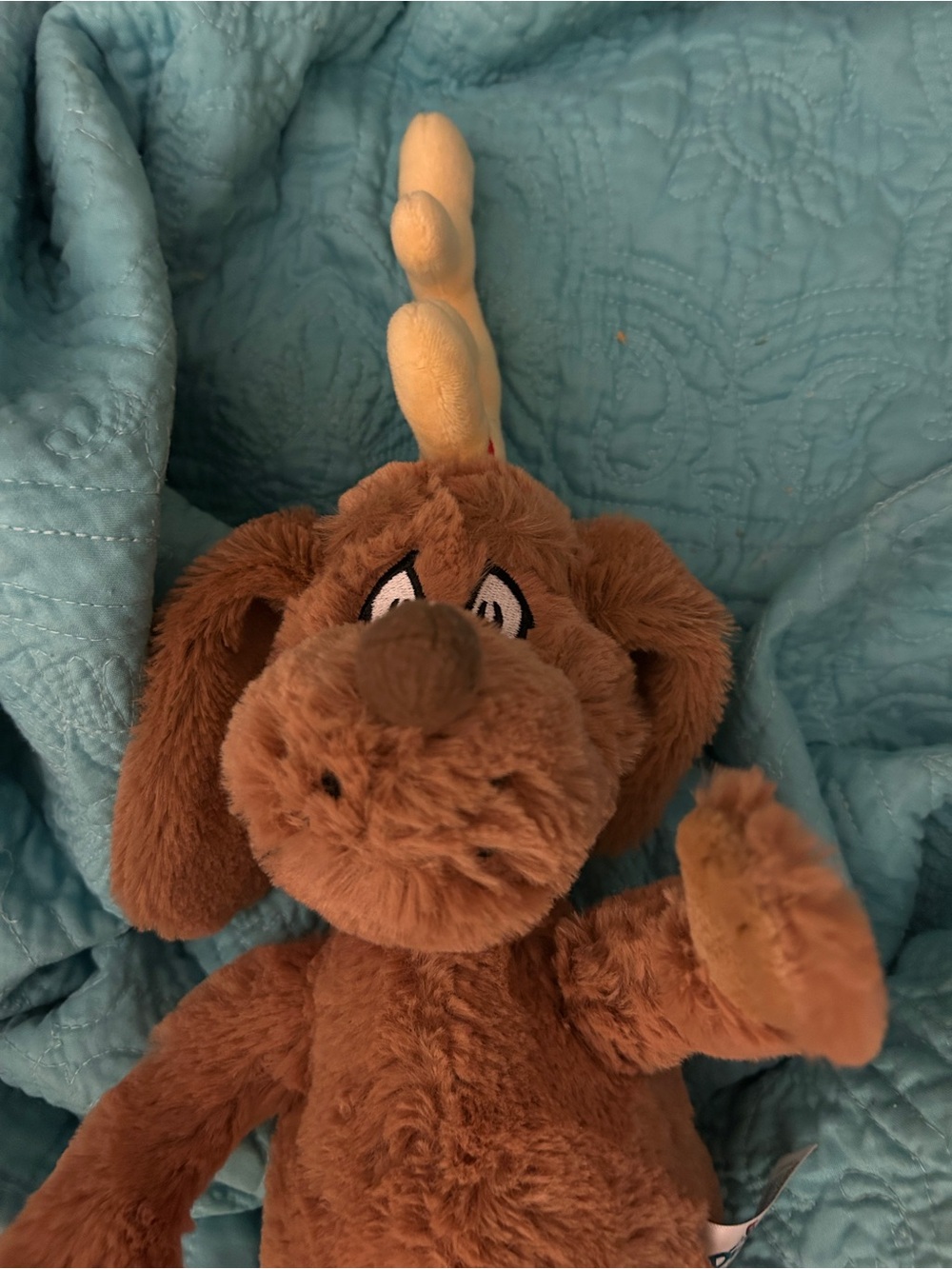 Aurora Christmas Max Dr Seuss Dog plush Toy 16”